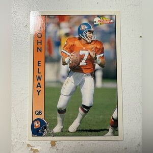 John Elway Denver Broncos Football Card QB